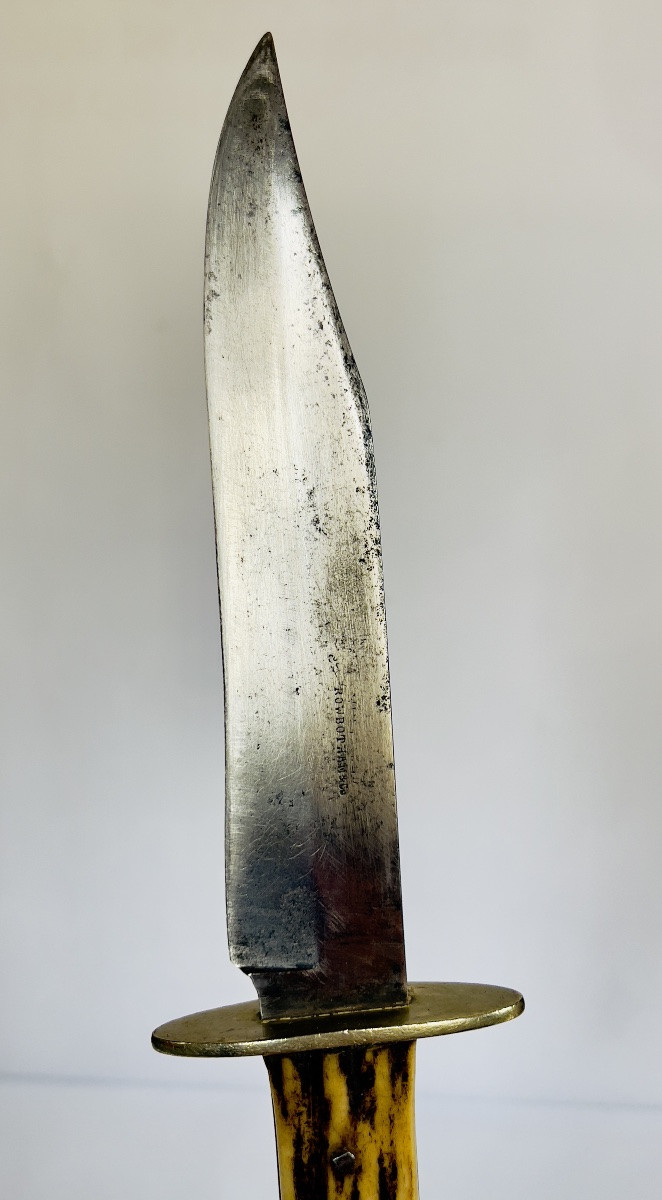Wingfield And Rowbothan Sheffield Bowie Knife -photo-2